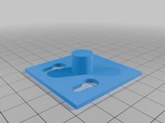 Jot Pegboard Wall Mount 3D Printer Model