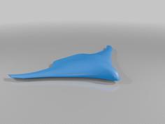 Blended Wing Body (BWB) 3D Printer Model