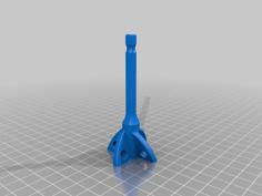 Quirl / Stirrer / Rührstab For Color & Epoxi Resin Mixing Short Remix 3D Printer Model