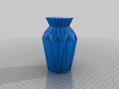 Origami Vase Nr2 3D Printer Model