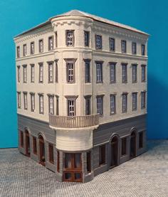 City House In H0 / HO 3D Printer Model