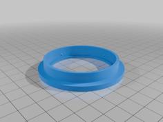 50mm To 63mm Adapter For LEDs With GU10 Fitting 3D Printer Model