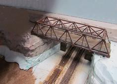 N Scale 100 Ft. Warren Truss Roadway Bridge…. 3D Printer Model