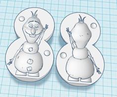 Olaf Snowman Maker (Remix) 3D Printer Model