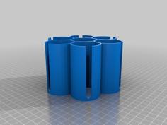 Status Ring Storage Holder – Holds 140-ish Rings 3D Printer Model