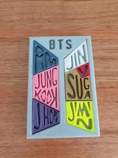 BTS Puzzle 3D Printer Model