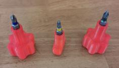 Mini Screwdriver Bitholder 3D Printer Model