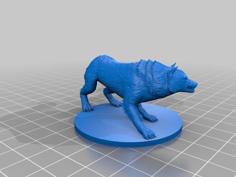 Winter Wolf 3D Printer Model