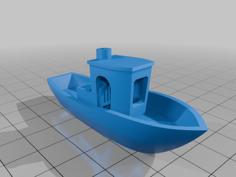 Realistic Benchy V5 3D Printer Model