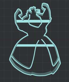 Queen Of Hearts Cookie Cutter 3D Printer Model