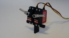 Crossbow RC Ornithopter Servo Conversion Mounting Bracket 3D Printer Model