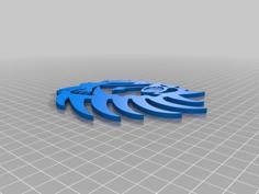 Lion Wall Hanger 3D Printer Model