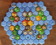 The Bermuda Triangle (scenario: Settler Catan Style) 3D Printer Model