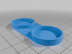 Lubitel 2 Lens Caps 3D Printer Model