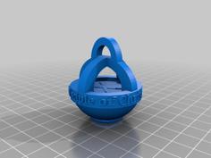 A Few Minor Tweaks To Liahona Keychain 3D Printer Model