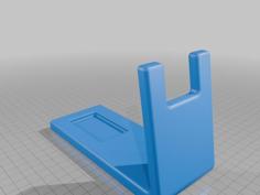 Pistol Stand 3D Printer Model