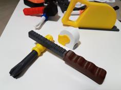 Toy Tool : Hacksaw 3D Printer Model