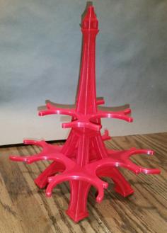 Eiffel Tower K-Cup Holder 3D Printer Model