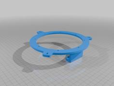 Jeep Cherokee Liberty KJ Front Speaker Adapter 3D Printer Model