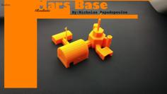 Realistic Mars Base 3D Printer Model