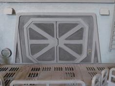 Large Blast Door For Star Wars Legion 3D Printer Model