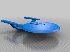 Star Trek Hoplite Class 3D Printer Model