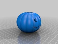 Pumpkin With Removable Top 3D Printer Model