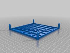 Stackable Keycap Tray 3D Printer Model