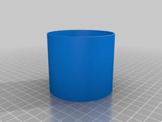 Parametric Flowerpot (Seeding) 3D Printer Model