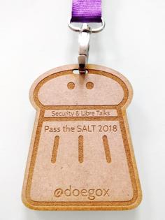 Laser Cut Conference Badges