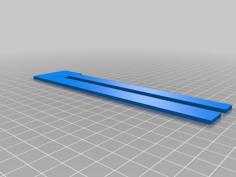 Table Tennis Scoreboard & Net Gauge 3D Printer Model