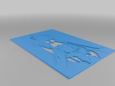 Leviathan Stencil 3D Printer Model