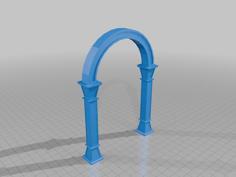 Arch Low Poly 3D Printer Model