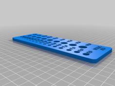 Drill Jig / Bohrerlehre 3D Printer Model