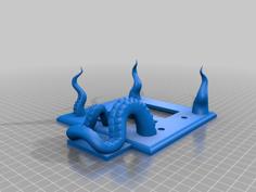 Kraken Light Switch Cover 3D Printer Model