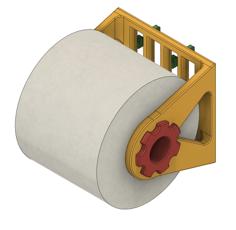 IKEA SKADIS Toilet Paper Holder 3D Printer Model