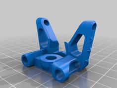 Recessed SMA Mount 3D Printer Model