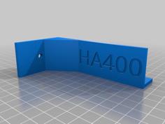 Behringer HA400 Horizontal Holder 3D Printer Model