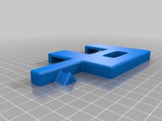 Simple Ender 3 V3 SE/KE Tool Holder 3D Printer Model