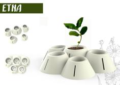 FlowerPot ETNA 3D Printer Model