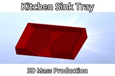 Kitchen Sink Tray 3D Printer Model