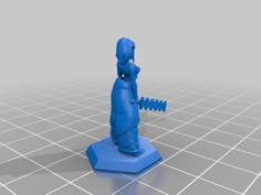 Cybil The Savage 3D Printer Model