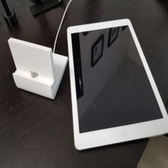 Apple IPad / IPhone Charging Dock / Stand 3D Printer Model