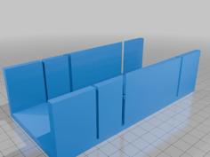 Parametric Mitre Box / Gehrungslade 3D Printer Model