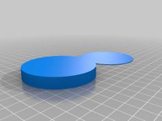 Customizable Solar Filter Holder Template 3D Printer Model