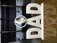 Father’s Day Gift 3D Printer Model