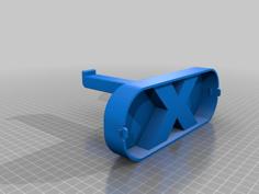 XYZ Printing Window Spool Mount 3D Printer Model