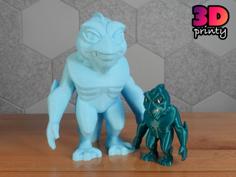 Mini Mere-Monster – Sculptember Model #6 3D Printer Model