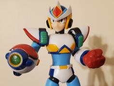 Buster Gem For Kotobukiya Rockman X (Mega Man) Second Armor Kit 3D Printer Model