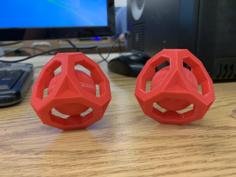 OCTAGONAL SPHERE 3D Printer Model